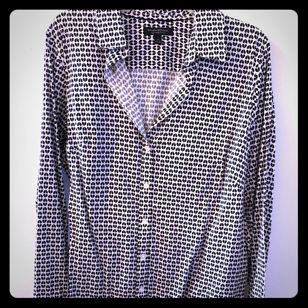 Banana Republic non-iron fitted shirt